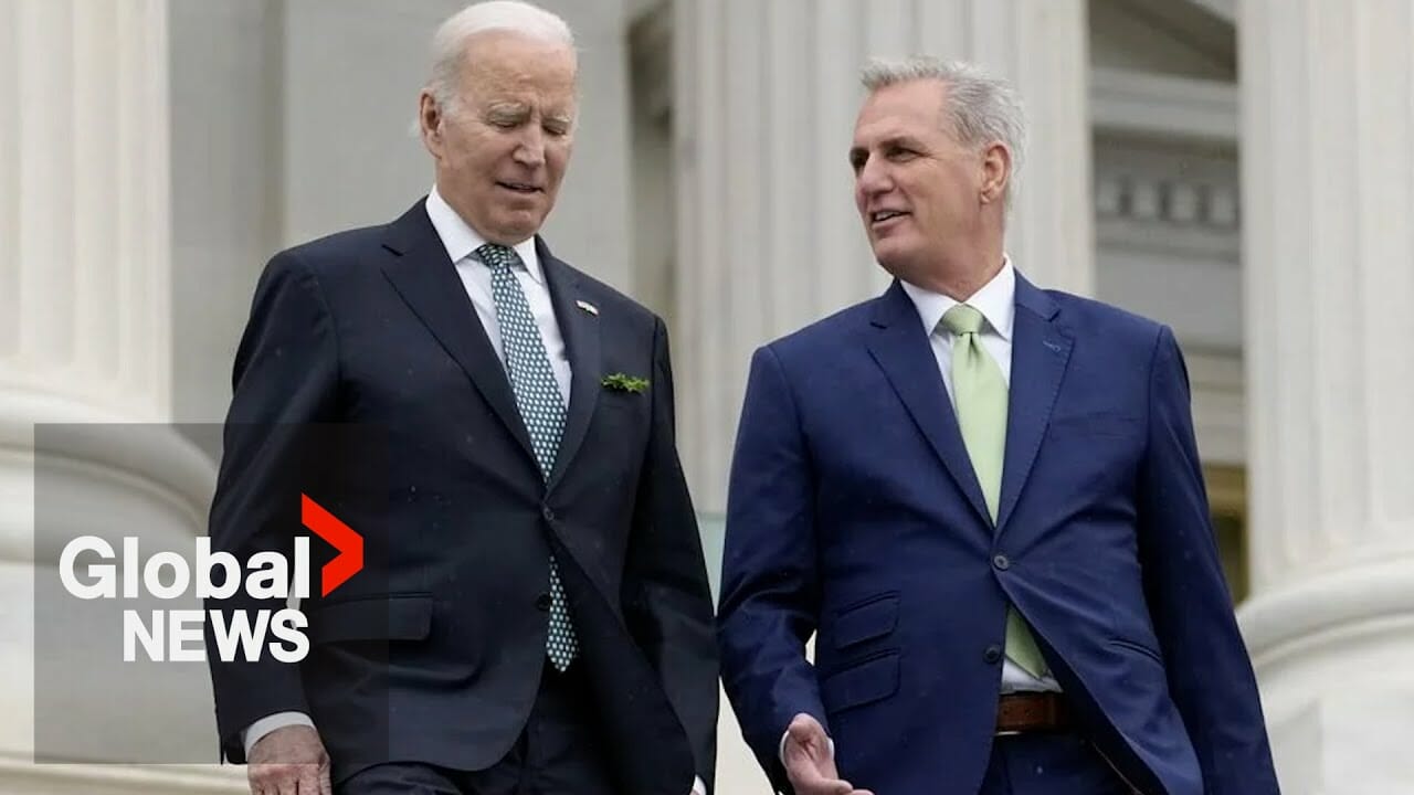 Biden, Mccarthy Divided On Raising Us Debt Ceiling