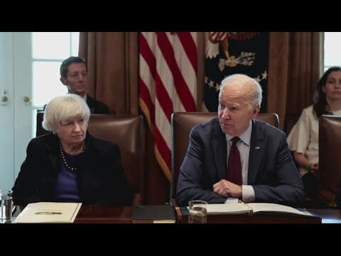 Biden Meeting With Lawmakers On Debt Ceiling