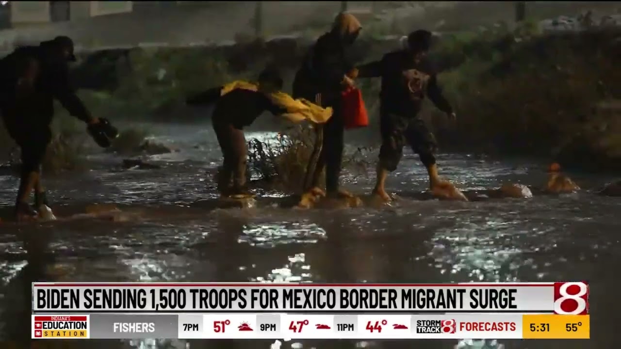 Biden Sending 1,500 Troops For Mexico Order Migrant Surge