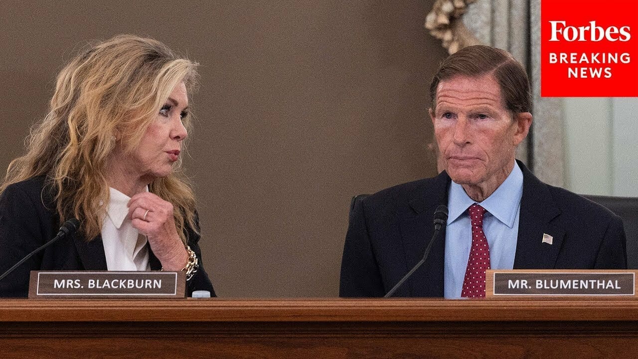 Blumenthal, Blackburn Promote Bipartisan Bill To Drop Hammer On Section 230