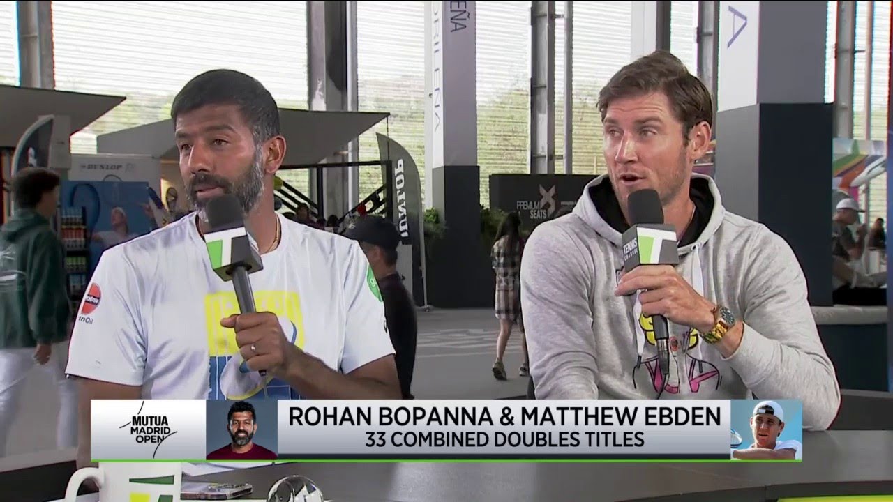 Bopanna/ebden Discuss Their New Successful Partnership | 2023 Madrid Quarterfinal | Tennis News