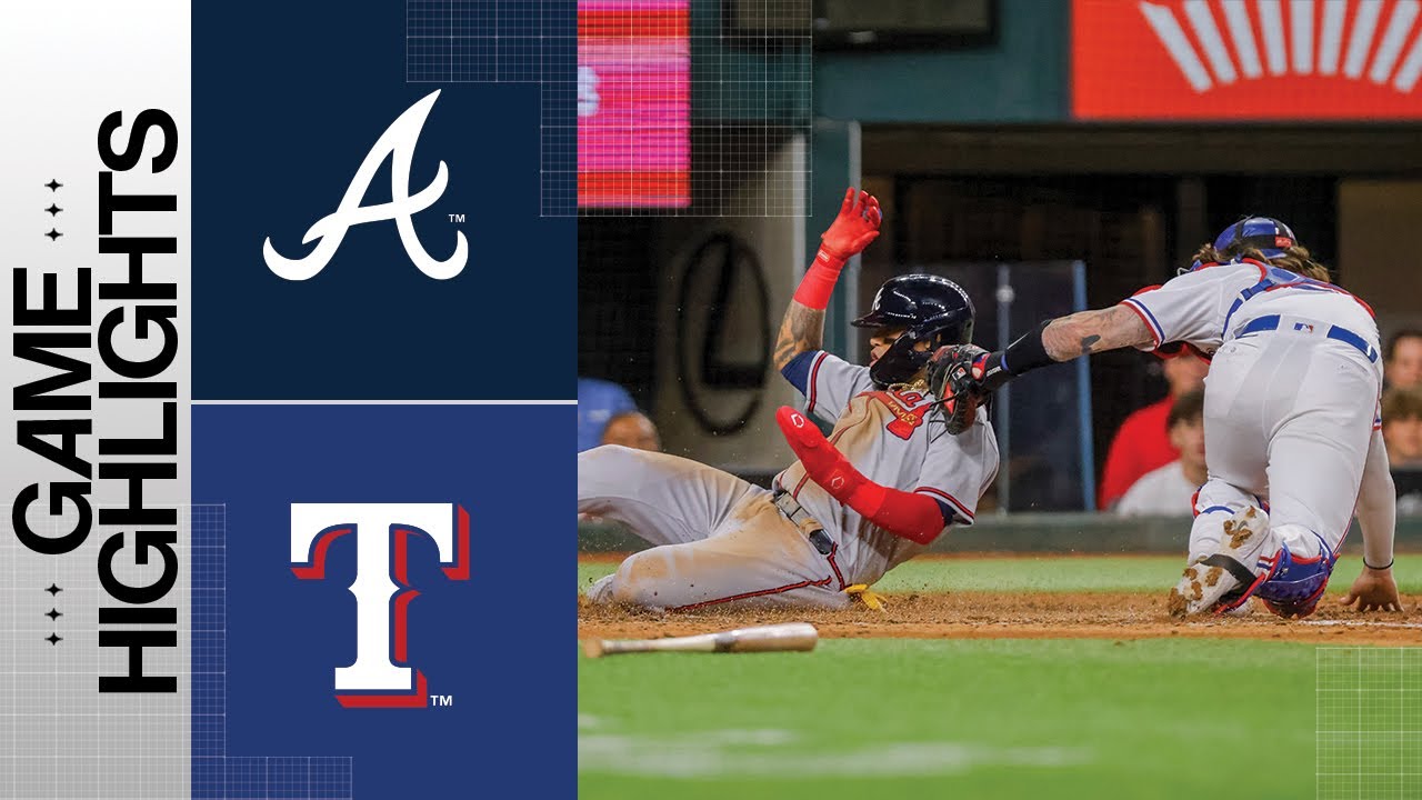 Braves Vs. Rangers Game Highlights (5/15/23) | Mlb Highlights