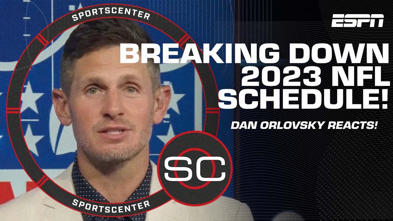 Breaking Down The 2023 Nfl Schedule 🏈 | Sportscenter