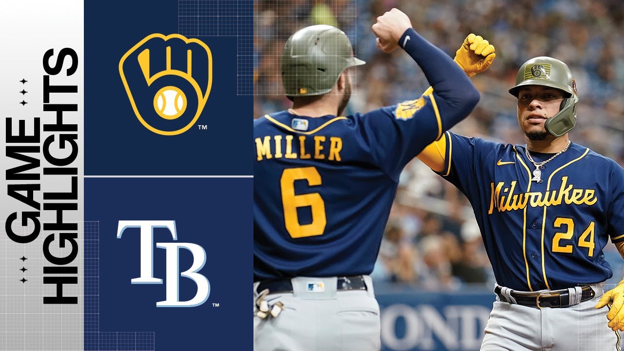 Brewers Vs. Rays Game Highlights (5/21/23) | Mlb Highlights