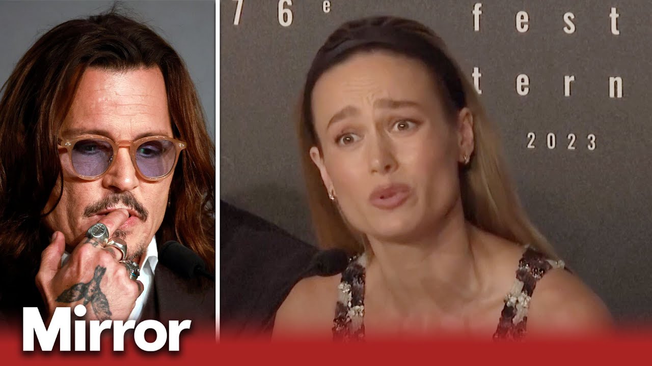 Brie Larson Asked Awkward Johnny Depp Question At Cannes Film Festival | Uk News