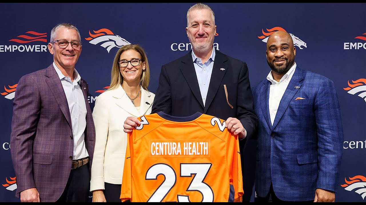 Broncos, Centura Health Introduce ‘most Significant Partnership’ In Franchise History