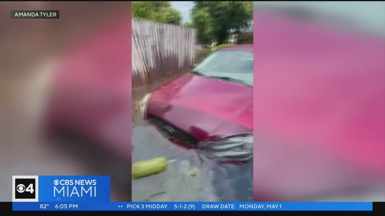 Broward Mayor And Fema Teams Go Door To Door To Help Flood Victims