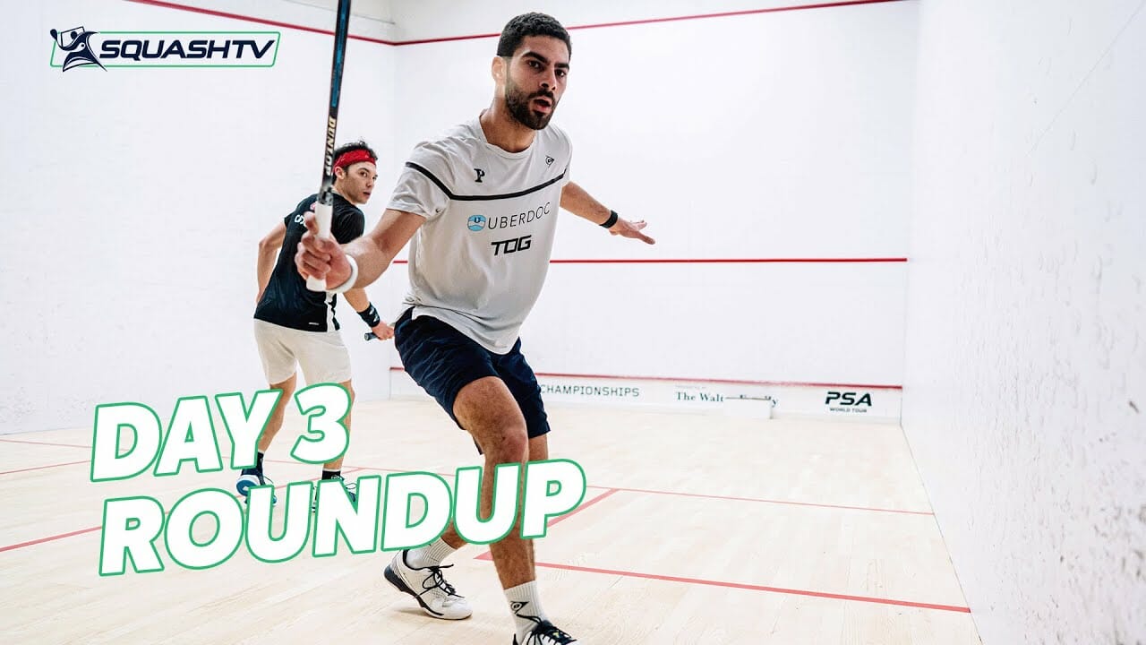 Brutal Squash And Mixed Results As Side Court Action Concludes At The Psa World Champs 2022 23 💥