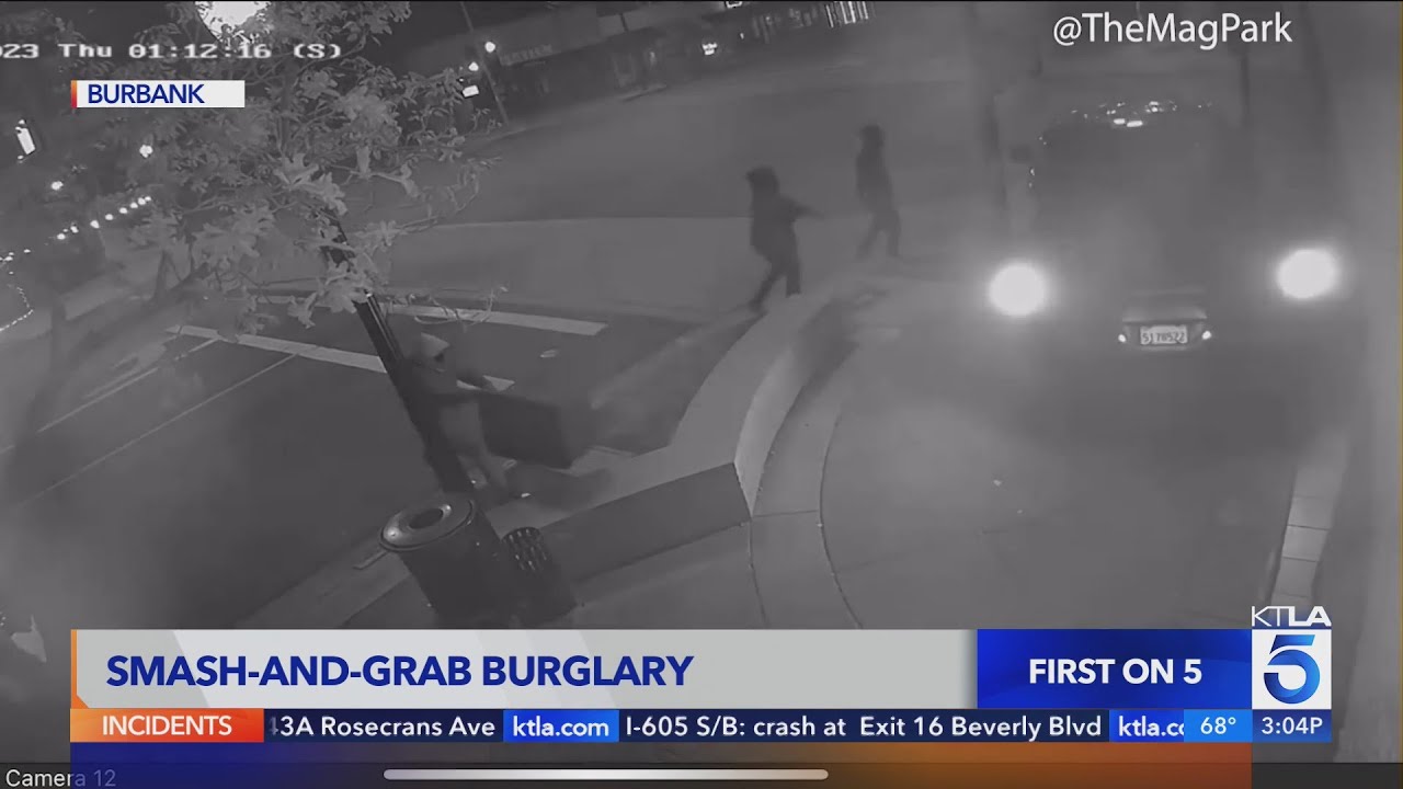 Burglars Use Truck To Smash Through Burbank Storefront, Steal $70k Worth Of Merch