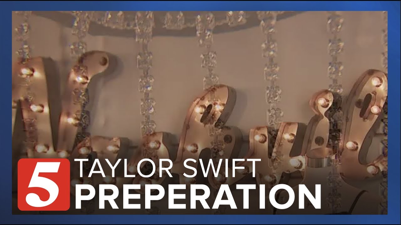 Business Prepare For The Taylor Swift Tour To Come To Town