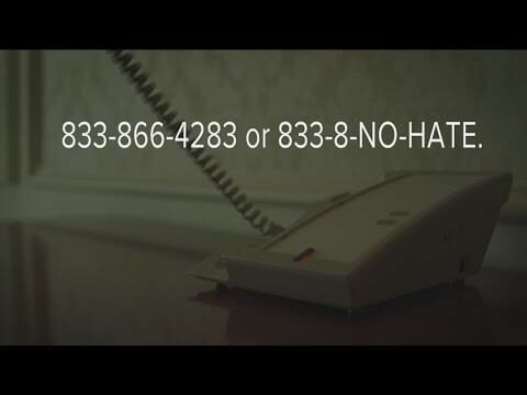 California Has New Hotline Number For Hate Crime