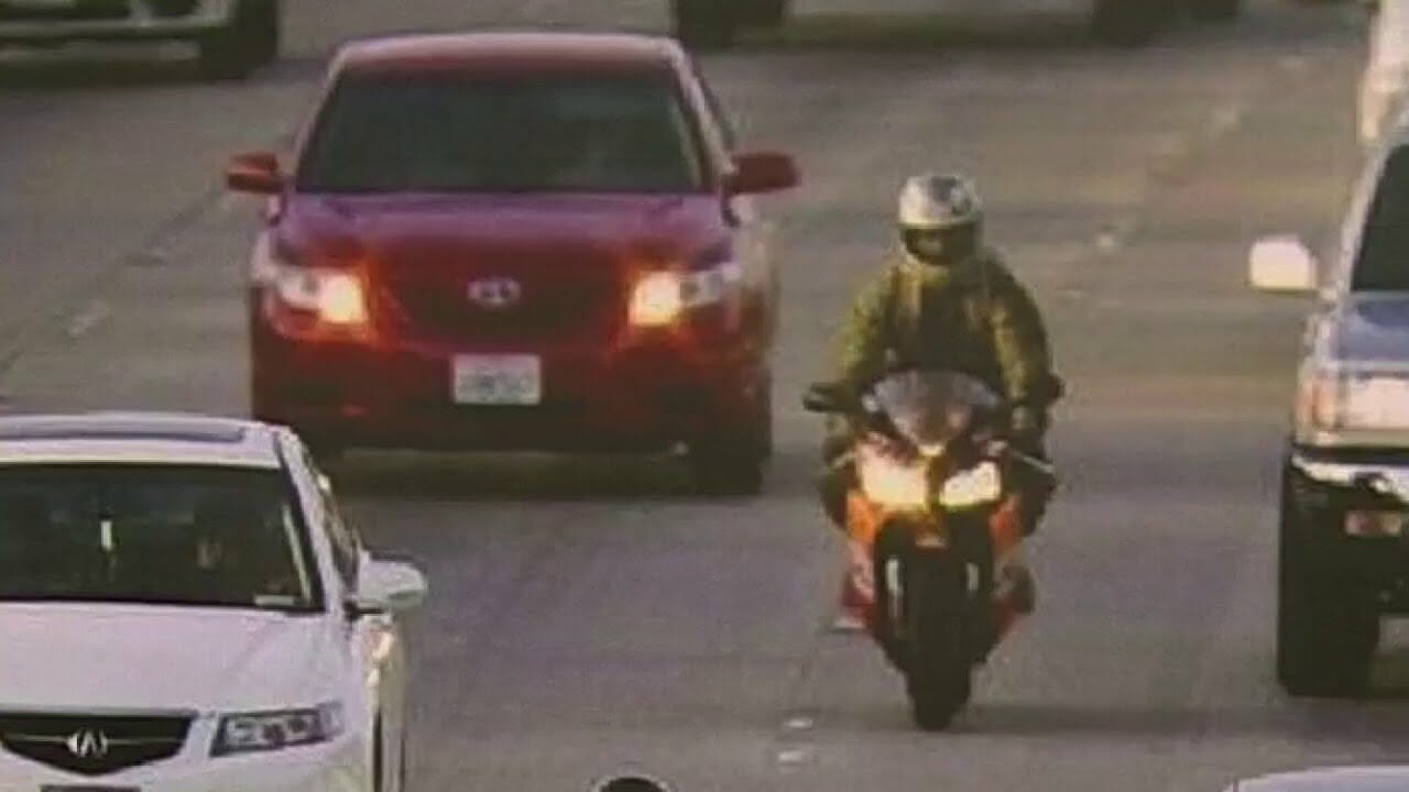 Can Motorcyclists Legally Drive Between Cars?