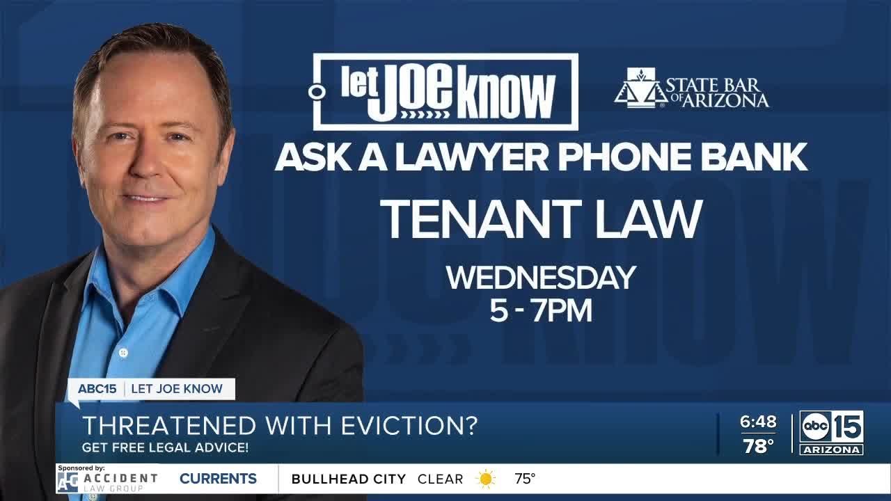 Can’t Pay Your High Rent? Threatened With Eviction? Attorneys Will Be At Abc15 To Help!