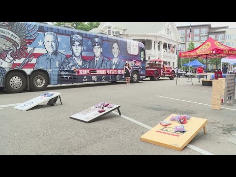 Carry The Load Bus Came To San Antonio In Honor Of Memorial Day