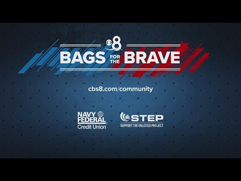 Cbs 8 Teams Up With Navy Federal And Step For ‘bags For The Brave’