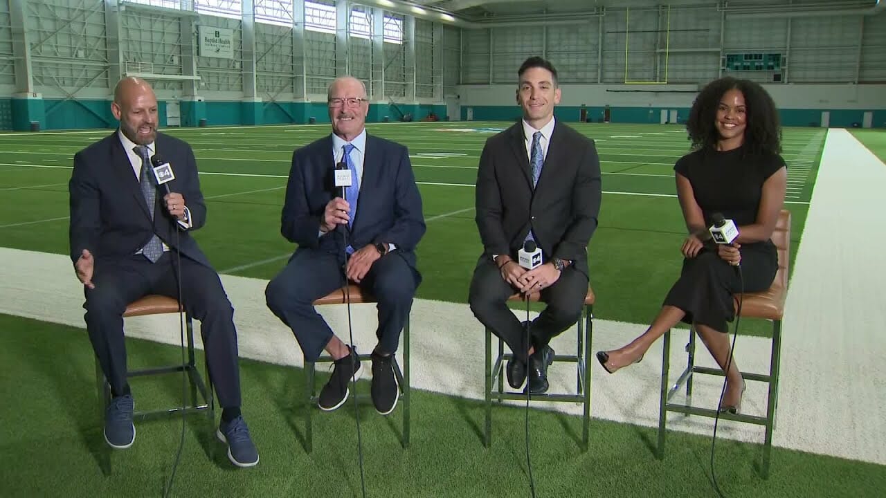 Cbs News Miami Dolphins Preseason Broadcast Team