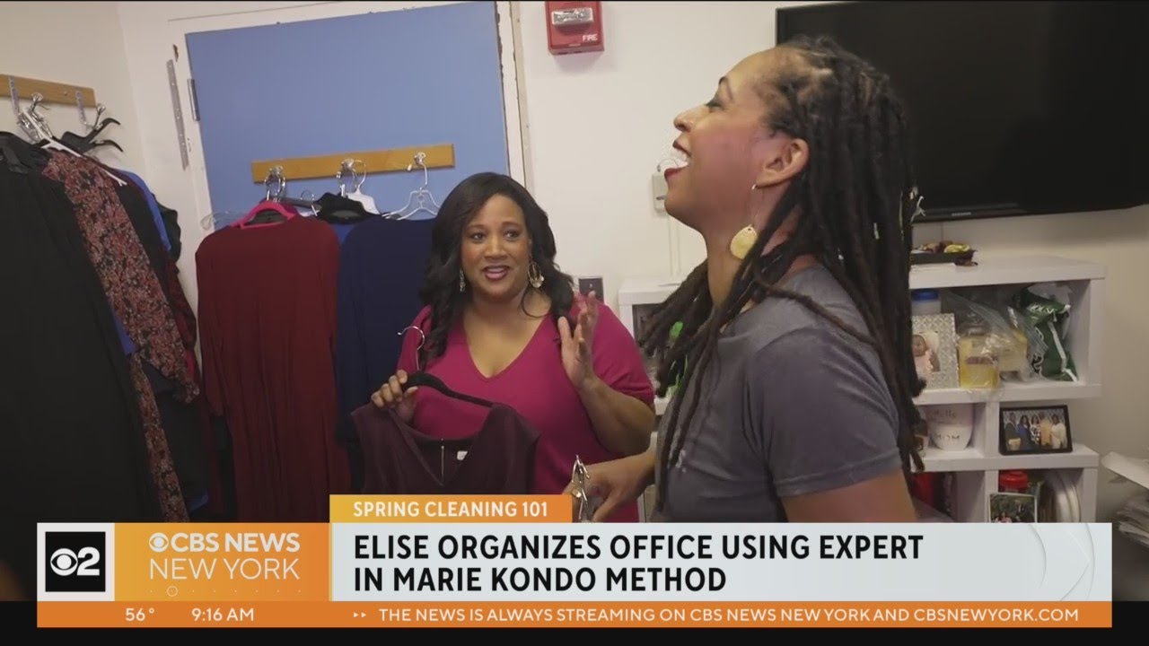 Cbs2’s Elise Finch Learns Konmari Method Of Tidying Up