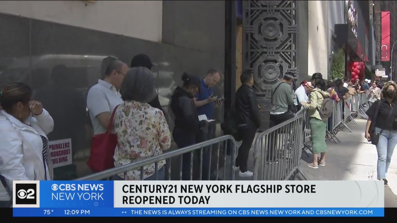 Century 21 Reopens Flagship Store In Manhattan