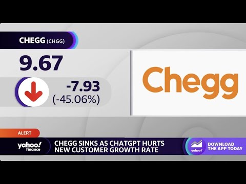 Chegg Sinks As Chatgpt Hurts New Customer Growth Rate