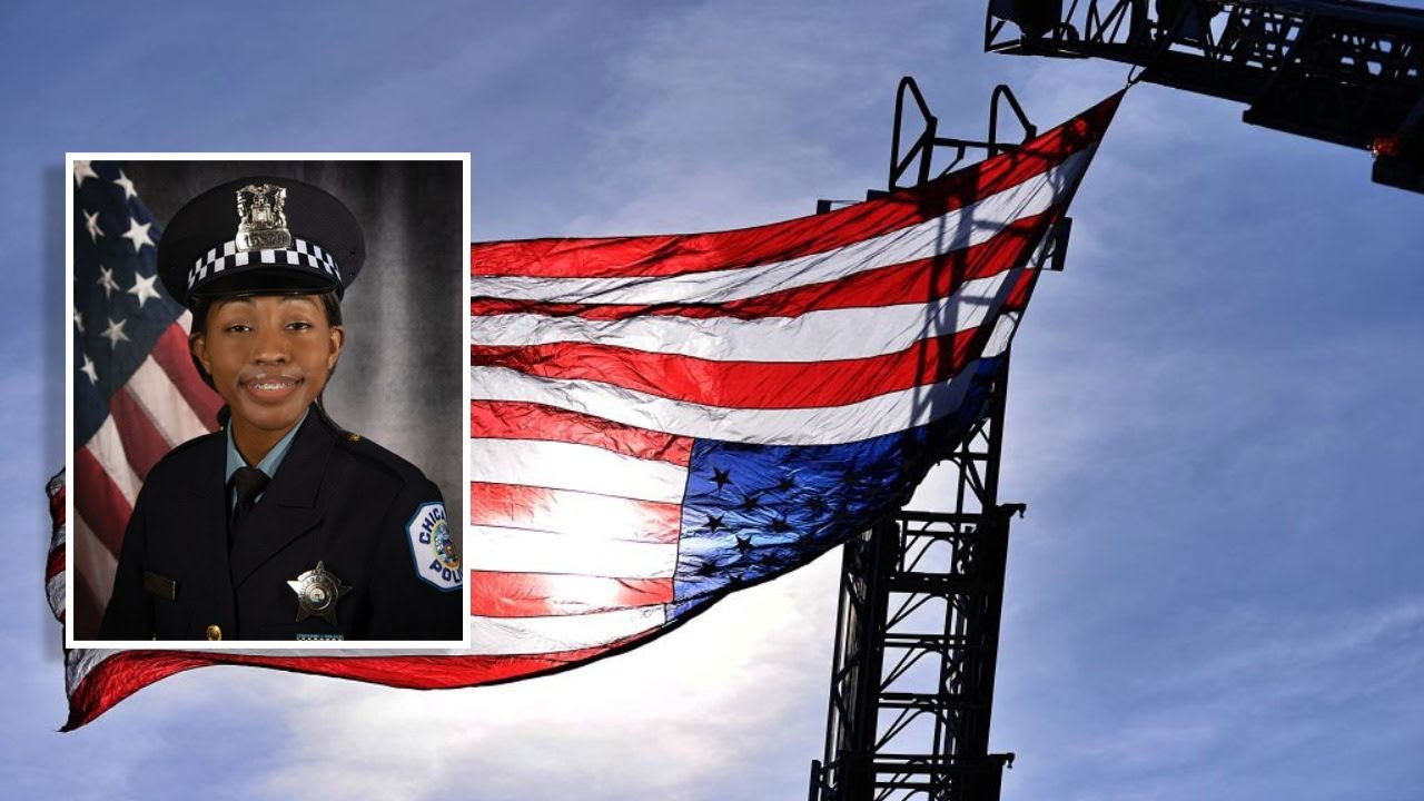 Chicago Police Escort Fallen Officer Aréanah Preston To South Side Church Ahead Of Funeral Services