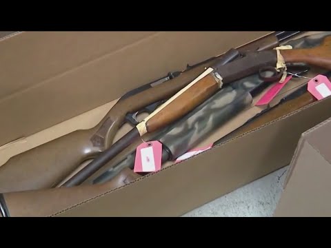 Chicago Police Say 450 Guns, 135 Replica Firearms Were Exchanged For Gift Cards Saturday