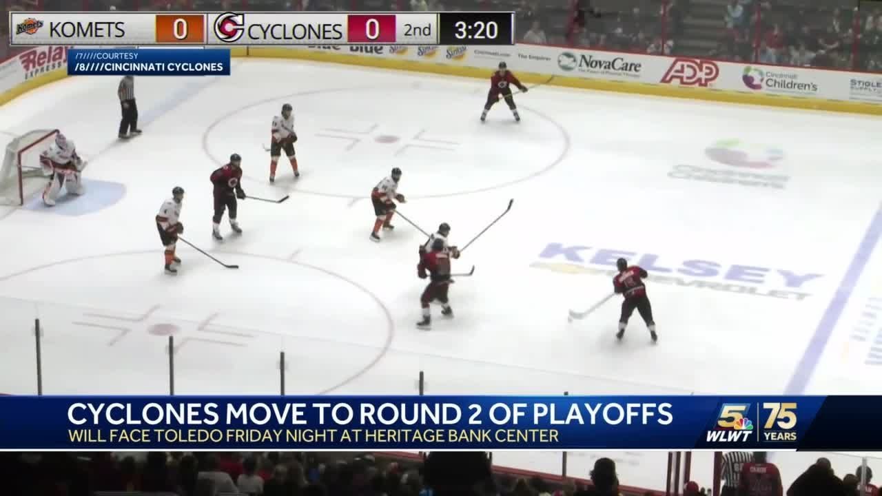 Cincinnati Cyclones Advance To Second Round In Kelly Cup Playoffs