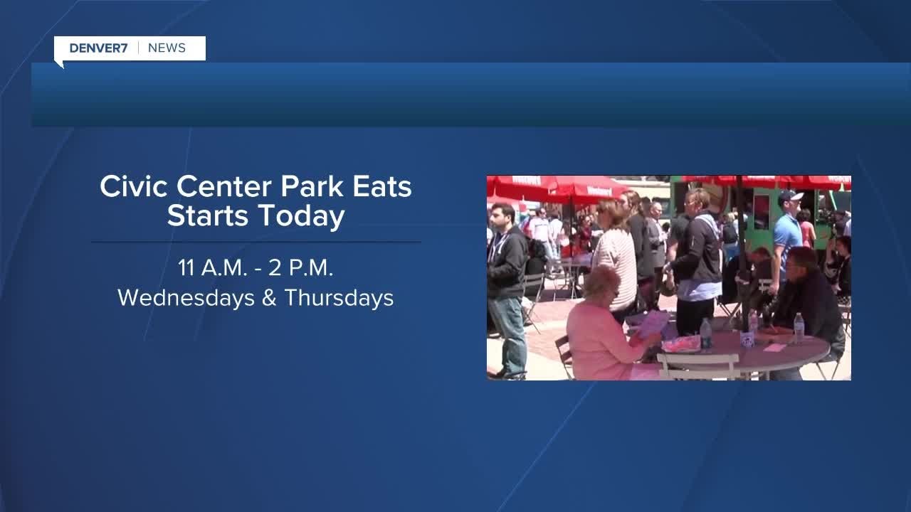 Civic Center Eats Returns Today; Open Wednesdays And Thursdays This Year