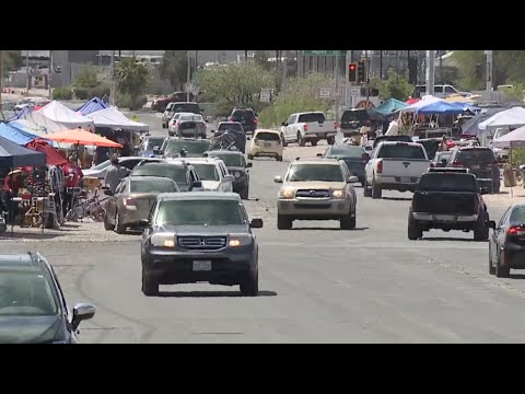 Clark County Cracks Down On Illegal Swap Meet In Northeast Las Vegas