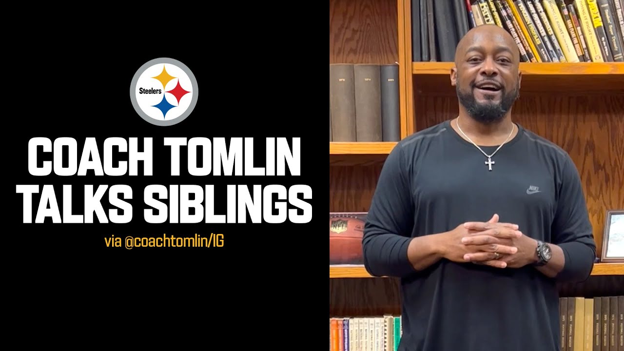 Coach Mike Tomlin On Desire Of Having Siblings On Team (via @coachtomlin/ig) | Pittsburgh Steelers