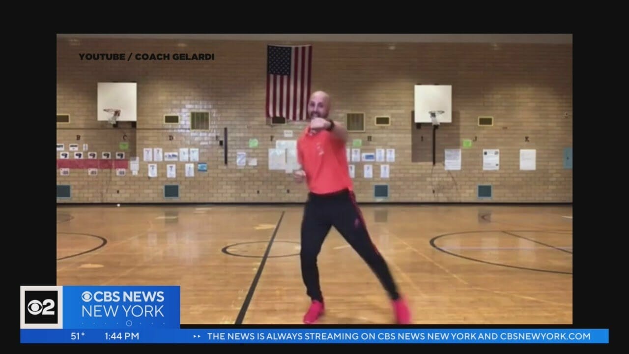 Coach Tom Gelardi’s Fitness Videos For Kids Go Viral