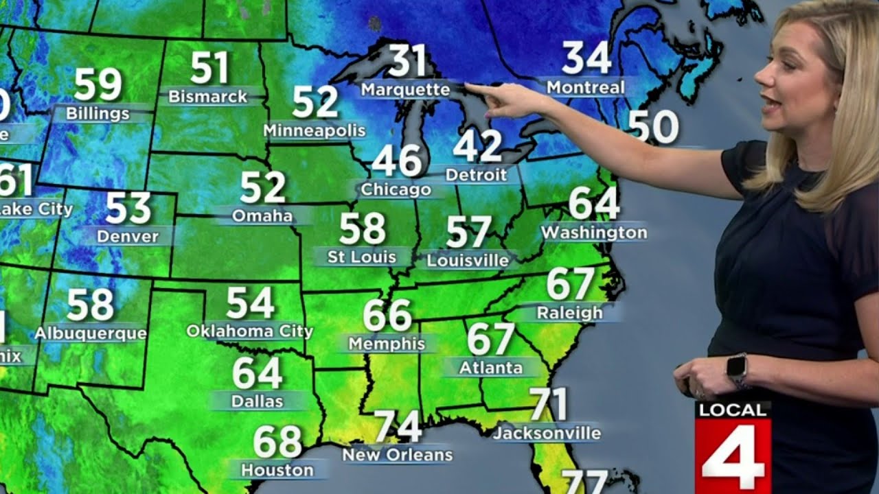 Cold Front Drops Temps Across Metro Detroit Ahead Of Rain Chances: What To Know | Detroit News