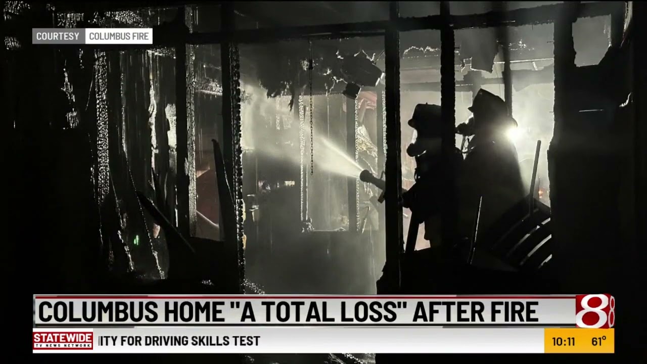 Columbus Home A ‘total Loss’ After Fire