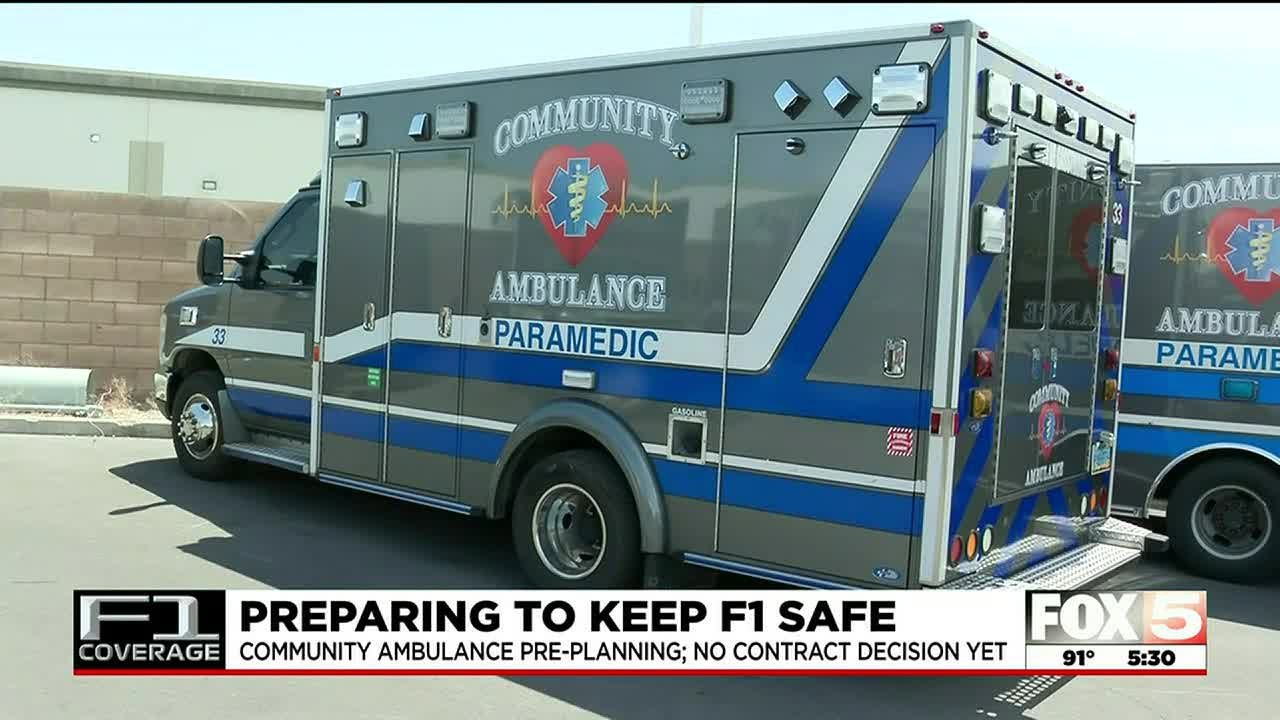 Community Ambulance Prepares Medical Response Plan For Edc And Formula One Race