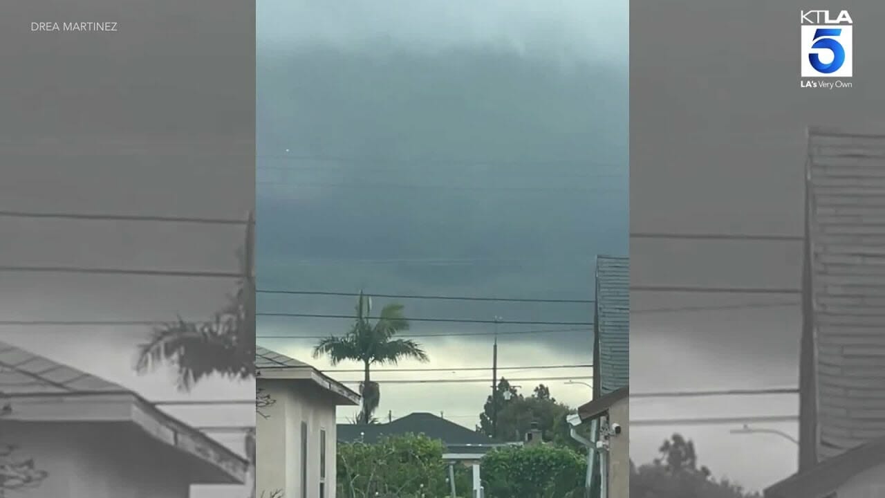 Compton Area Tornado Captured On Cell Phone Video