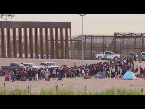 Crisis At The U.s. Mexico Border As Migrants Overwhelm Border Patrol