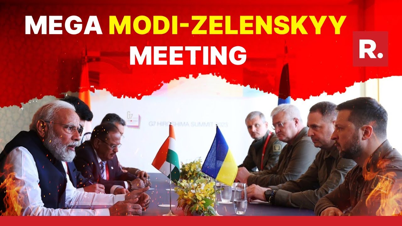 Crucial: Pm Modi Meets Ukraine President Zelenskyy In Japan