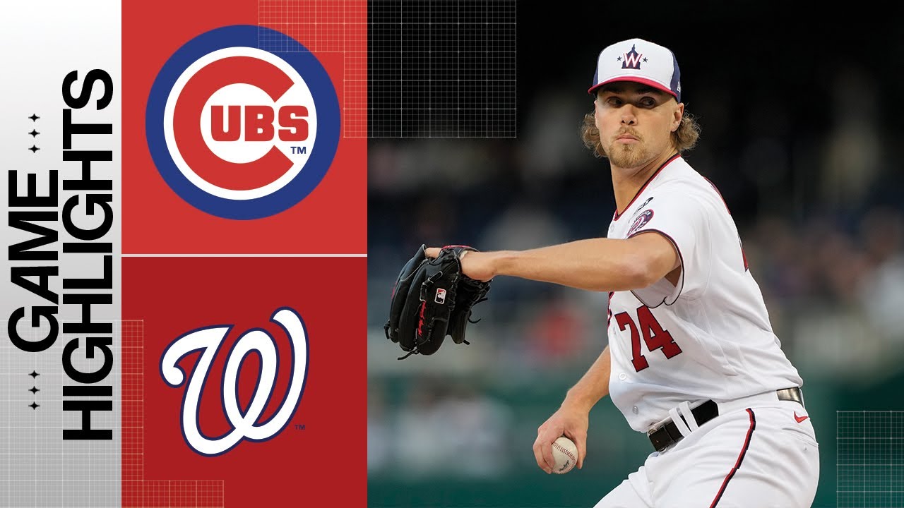 Cubs Vs. Nationals Game Highlights (5/3/23) | Mlb Highlights