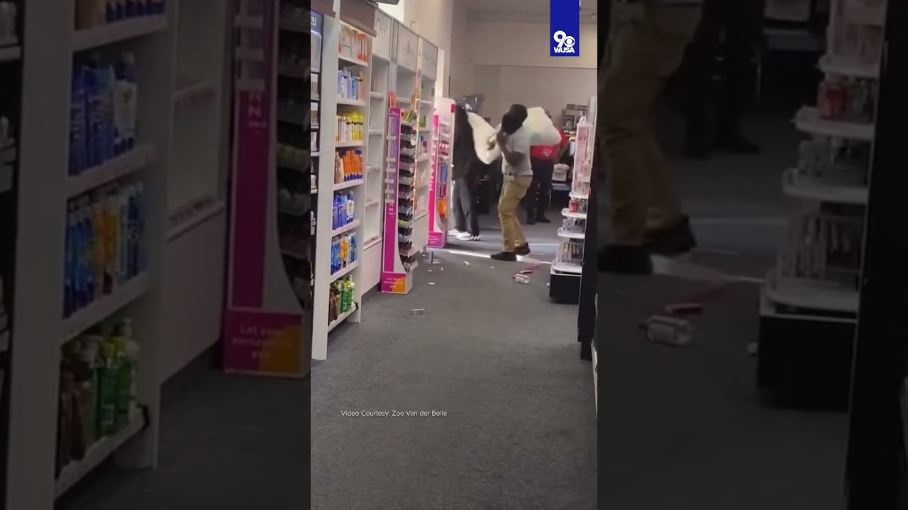 Cvs Thieves Caught On Camera In Maryland