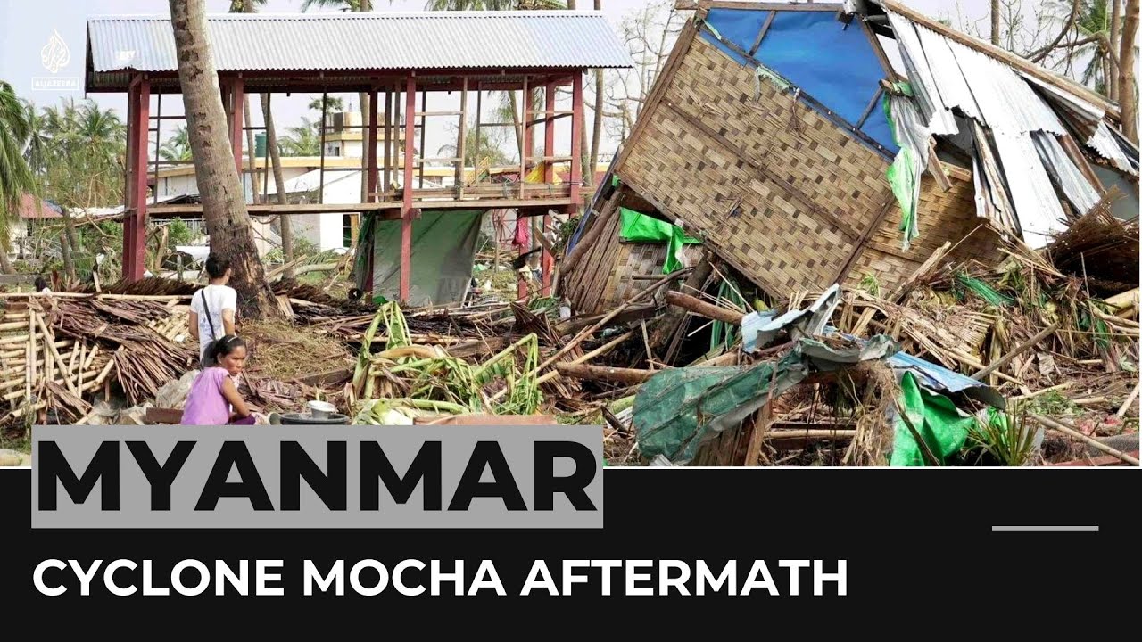 Cyclone Mocha Aftermath: Rohingya Refugee Camps Damaged