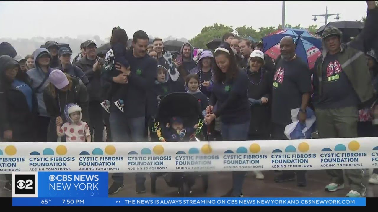 Cystic Fibrosis Foundation Holds Great Strides Walk On The West Side