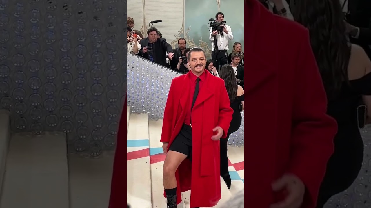 Daddy? Sorry. Daddy? Sorry. Daddy? It’s Pedro Pascal At The #metgala. 😍 #shorts