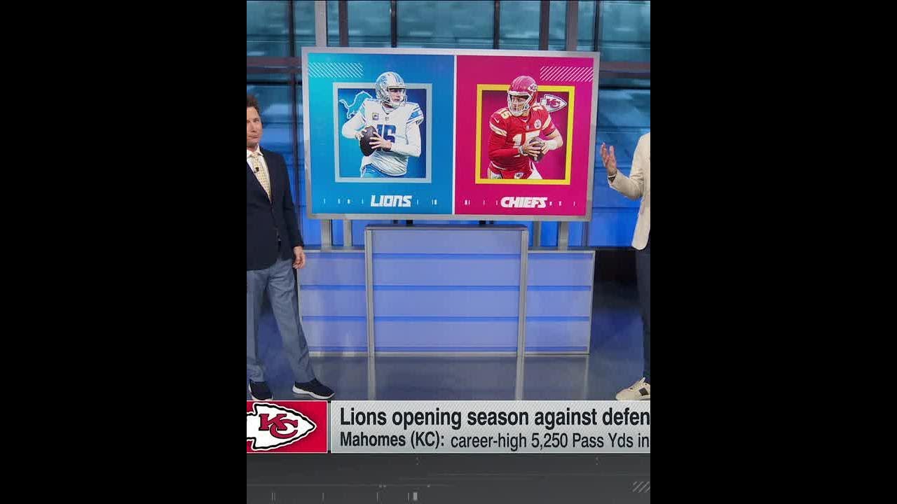 Dan Orlovsky Is Hype For Lions’ Season Opener Vs. The Chiefs! #shorts