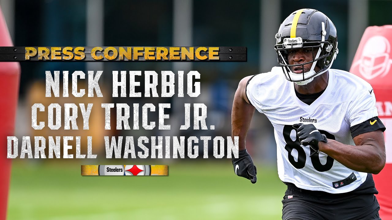 Darnell Washington, Nick Herbig, Cory Trice Jr. On Rookie Minicamp | Pittsburgh Steelers