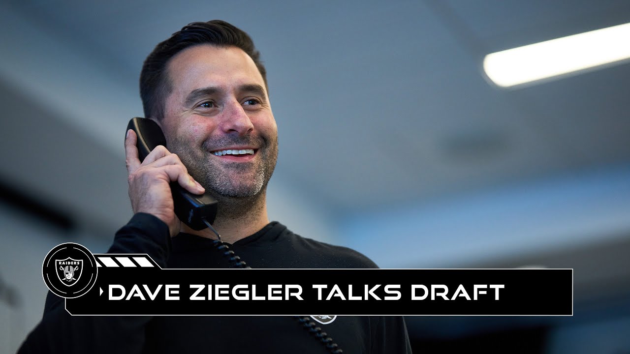 Dave Ziegler Reflects On Raiders 2023 Draft Class | Raiders | Nfl