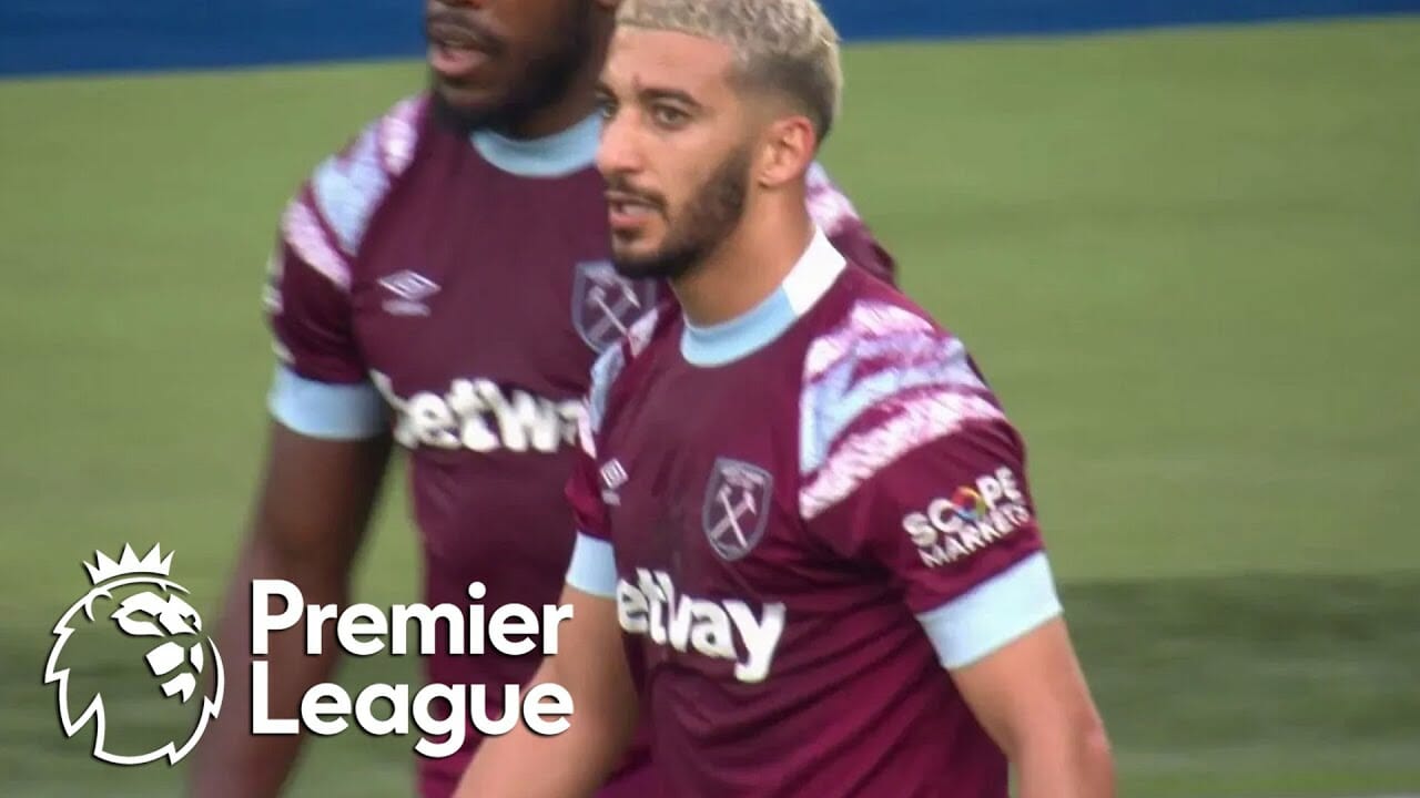 David De Gea Howler Hands Said Benrahma, West Ham United The Lead | Premier League | Nbc Sports