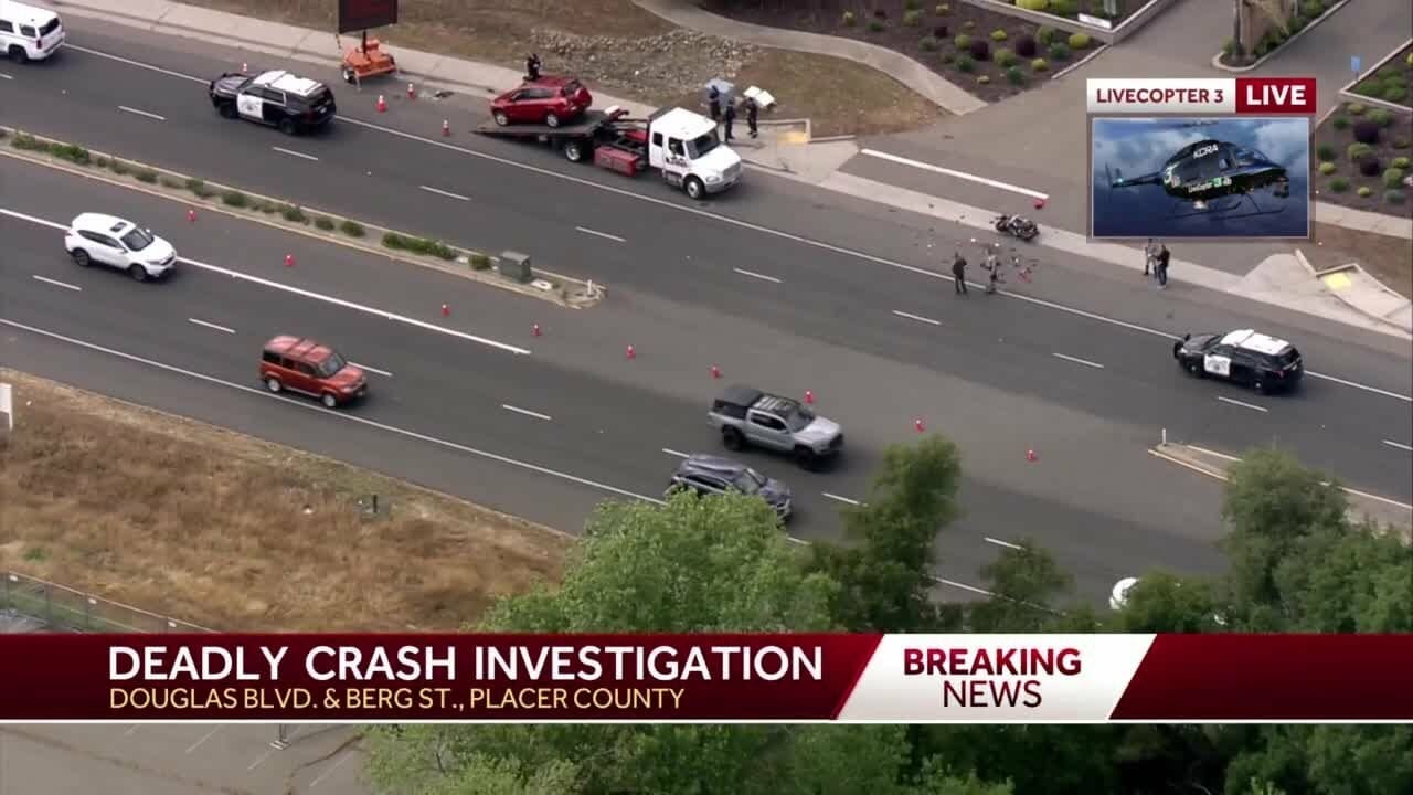 Deadly Crash Delays Traffic In Placer County