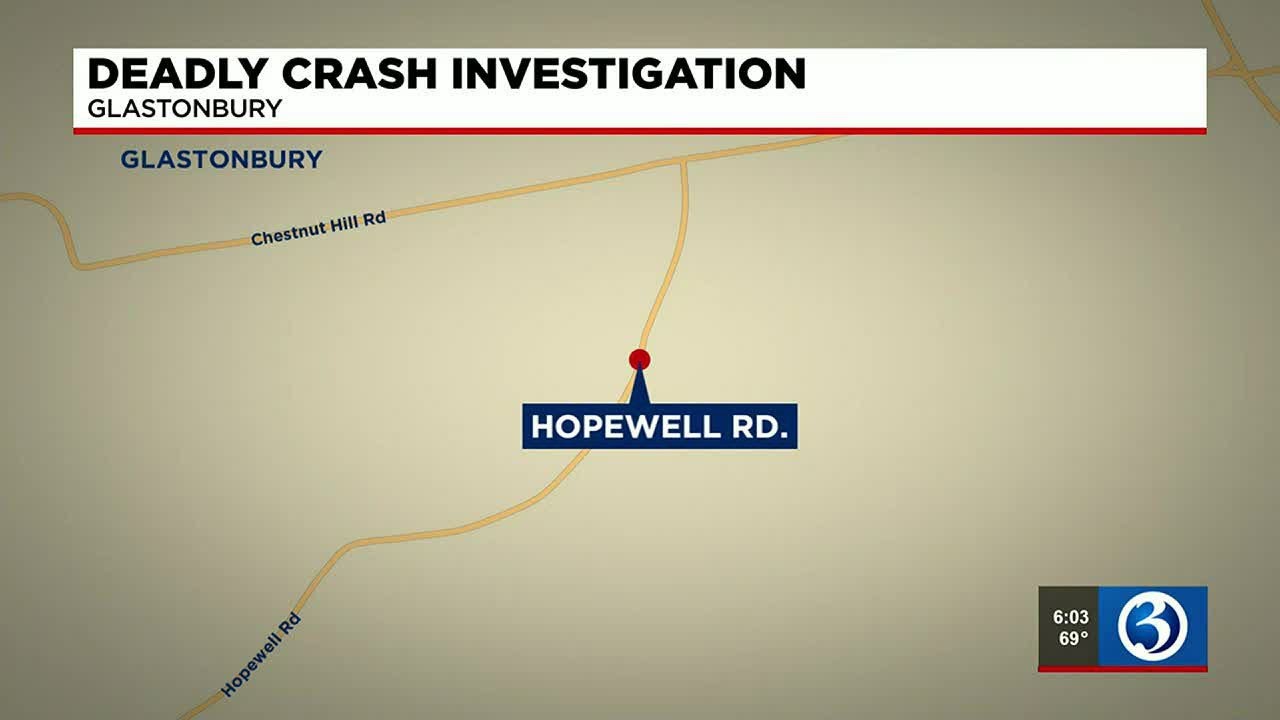 Deadly Crash Investigation In Glastonbury