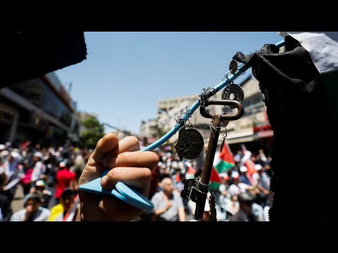 Demonstrations In The Occupied West Bank To Mark 75 Years Since ‘catastrophe’ • France 24 English