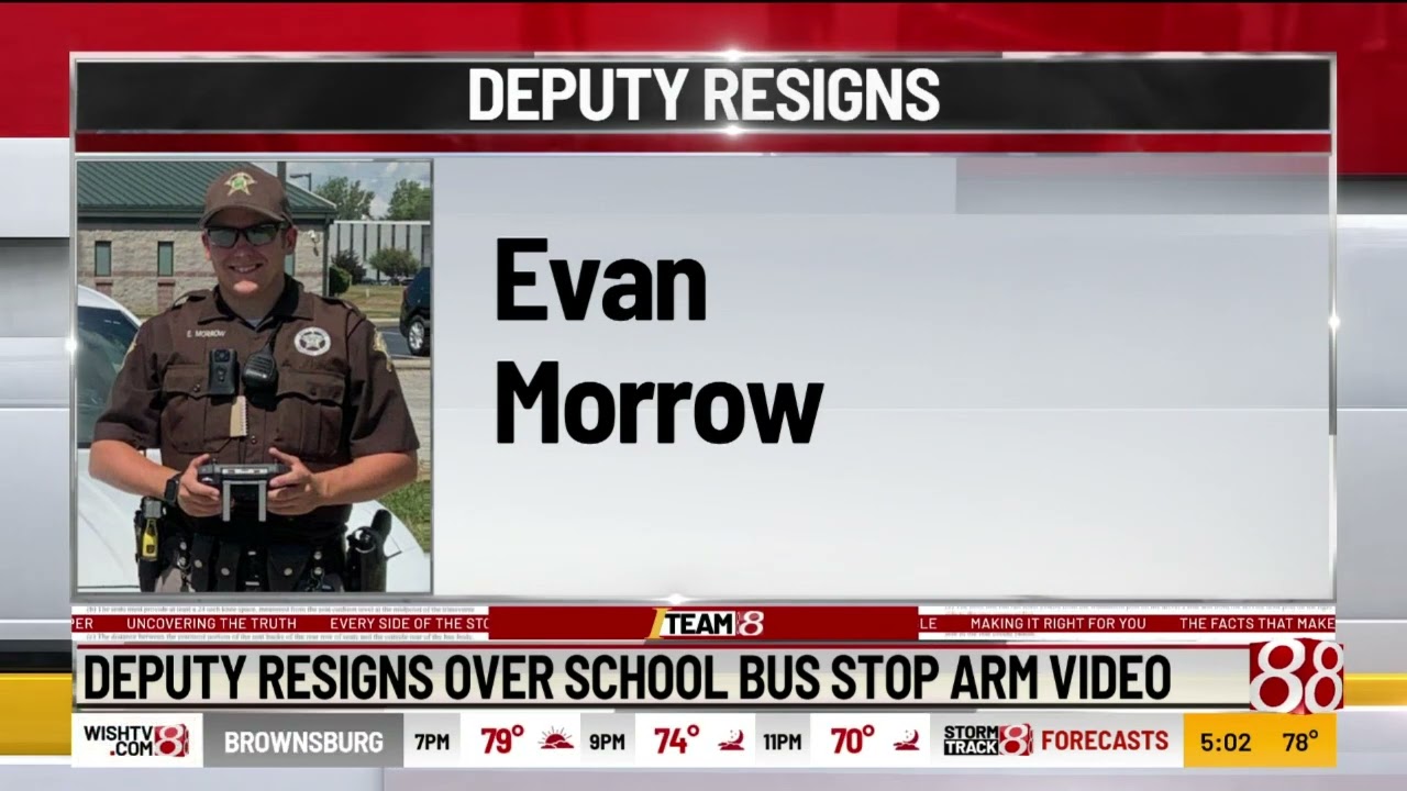 Deputy Resigns Over School Bus Stop Arm Video