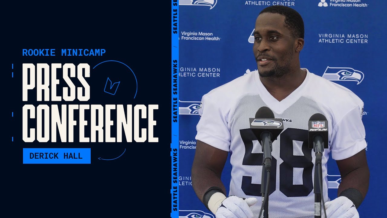 Derick Hall Says “there’s A Lot Of Growth Left In My Game” | Rookie Minicamp Day 1 Press Conference